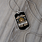 Be The Person White Necklace Stainless Steel or 18k Gold Dog Tag 24" Chain-Express Your Love Gifts