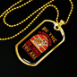 Be The Person Your Dog Thinks Necklace Stainless Steel or 18k Gold Dog Tag 24" Chain-Express Your Love Gifts