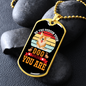 Be The Person Your Dogs Necklace Stainless Steel or 18k Gold Dog Tag 24" Chain-Express Your Love Gifts