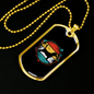 Beagle Dog Necklace Stainless Steel or 18k Gold Dog Tag 24" Chain-Express Your Love Gifts