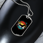 Beagle Dog Necklace Stainless Steel or 18k Gold Dog Tag 24" Chain-Express Your Love Gifts
