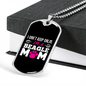 Beagle Mom Necklace Stainless Steel or 18k Gold Dog Tag 24" Chain-Express Your Love Gifts