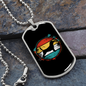 Beagle Necklace Stainless Steel or 18k Gold Dog Tag 24" Chain-Express Your Love Gifts