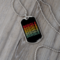Beagle Retro Necklace Stainless Steel or 18k Gold Dog Tag 24" Chain-Express Your Love Gifts