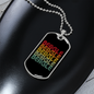 Beagle Retro Necklace Stainless Steel or 18k Gold Dog Tag 24" Chain-Express Your Love Gifts