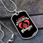 Beagles Love Necklace Stainless Steel or 18k Gold Dog Tag 24" Chain-Express Your Love Gifts