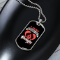 Beagles Love Necklace Stainless Steel or 18k Gold Dog Tag 24" Chain-Express Your Love Gifts