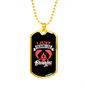 Beagles Love Necklace Stainless Steel or 18k Gold Dog Tag 24" Chain-Express Your Love Gifts