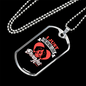 Beagles Love Necklace Stainless Steel or 18k Gold Dog Tag 24" Chain-Express Your Love Gifts
