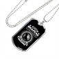 Beagles Necklace Stainless Steel or 18k Gold Dog Tag 24" Chain-Express Your Love Gifts