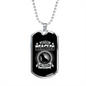 Beagles Necklace Stainless Steel or 18k Gold Dog Tag 24" Chain-Express Your Love Gifts