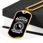 Beagles Necklace Stainless Steel or 18k Gold Dog Tag 24" Chain-Express Your Love Gifts