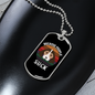 Because People Suck Necklace Stainless Steel or 18k Gold Dog Tag 24" Chain-Express Your Love Gifts