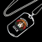 Because People Suck Necklace Stainless Steel or 18k Gold Dog Tag 24" Chain-Express Your Love Gifts