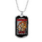 Been There Done That Firefighter Gift Stainless Steel or 18k Gold Dog Tag 24" Chain-Express Your Love Gifts