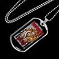 Been There Done That Firefighter Gift Stainless Steel or 18k Gold Dog Tag 24" Chain-Express Your Love Gifts
