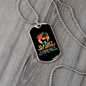 Being a Dog Mom Akita Necklace Stainless Steel or 18k Gold Dog Tag 24" Chain-Express Your Love Gifts