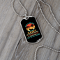 Being a Dog Mom Cocker Spaniel Necklace Stainless Steel or 18k Gold Dog Tag 24" Chain-Express Your Love Gifts