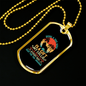 Being a Dog Mom My Colie Necklace Stainless Steel or 18k Gold Dog Tag 24" Chain-Express Your Love Gifts