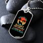 Being a Dog Mom My Colie Necklace Stainless Steel or 18k Gold Dog Tag 24" Chain-Express Your Love Gifts