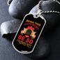 Being This Cute 2 Dogs Red Necklace Stainless Steel or 18k Gold Dog Tag 24" Chain-Express Your Love Gifts