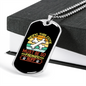 Being This Cute Bones Necklace Stainless Steel or 18k Gold Dog Tag 24" Chain-Express Your Love Gifts