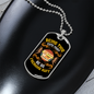 Being This Cute Circle Necklace Stainless Steel or 18k Gold Dog Tag 24" Chain-Express Your Love Gifts