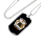 Being This Cute Dog House Necklace Stainless Steel or 18k Gold Dog Tag 24" Chain-Express Your Love Gifts