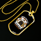 Being This Cute Dog House Necklace Stainless Steel or 18k Gold Dog Tag 24" Chain-Express Your Love Gifts