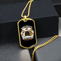Being This Cute Dog House Necklace Stainless Steel or 18k Gold Dog Tag 24" Chain-Express Your Love Gifts
