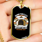 Being This Cute Dog House Necklace Stainless Steel or 18k Gold Dog Tag 24" Chain-Express Your Love Gifts