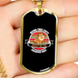 Being This Cute Must Be So Freaking Ruff Necklace Stainless Steel or 18k Gold Dog Tag 24" Chain-Express Your Love Gifts