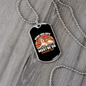 Being This Cute Must Be So Freaking Ruff Retro Necklace Stainless Steel or 18k Gold Dog Tag 24" Chain-Express Your Love Gifts