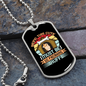 Being This Cute Puppy Necklace Stainless Steel or 18k Gold Dog Tag 24" Chain-Express Your Love Gifts