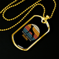 Belgian Malinois Mom Necklace Stainless Steel or 18k Gold Dog Tag 24" Chain-Express Your Love Gifts
