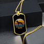 Belgian Malinois Mom Necklace Stainless Steel or 18k Gold Dog Tag 24" Chain-Express Your Love Gifts