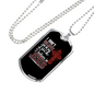 Believe In Jesus Necklace Stainless Steel or 18k Gold Dog Tag 24" Chain-Express Your Love Gifts