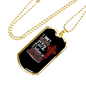 Believe In Jesus Necklace Stainless Steel or 18k Gold Dog Tag 24" Chain-Express Your Love Gifts
