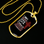 Believe In Jesus Necklace Stainless Steel or 18k Gold Dog Tag 24" Chain-Express Your Love Gifts
