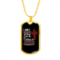 Believe In Jesus Necklace Stainless Steel or 18k Gold Dog Tag 24" Chain-Express Your Love Gifts