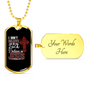Believe In Jesus Necklace Stainless Steel or 18k Gold Dog Tag 24" Chain-Express Your Love Gifts