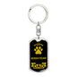 Berger Picard Keychain Stainless Steel or 18k Gold-Express Your Love Gifts