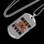 Best Beagle Mom Ever Necklace Stainless Steel or 18k Gold Dog Tag 24" Chain-Express Your Love Gifts