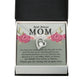 Best Bonus Mom You May Not Have Forever Necklace w Message Card-Express Your Love Gifts