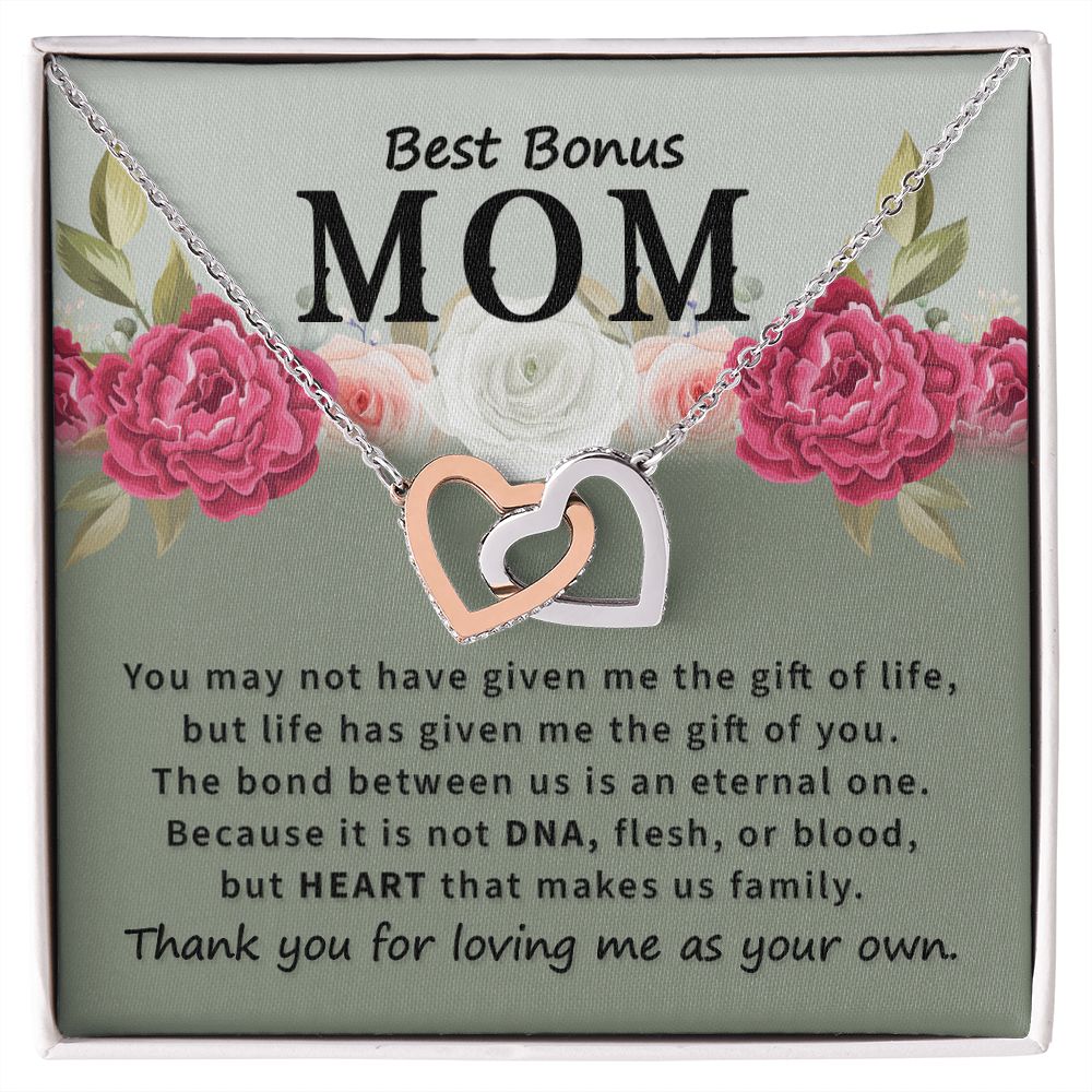 Best Bonus Mom You May Not Have Inseparable Necklace-Express Your Love Gifts