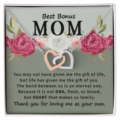 Best Bonus Mom You May Not Have Inseparable Necklace-Express Your Love Gifts