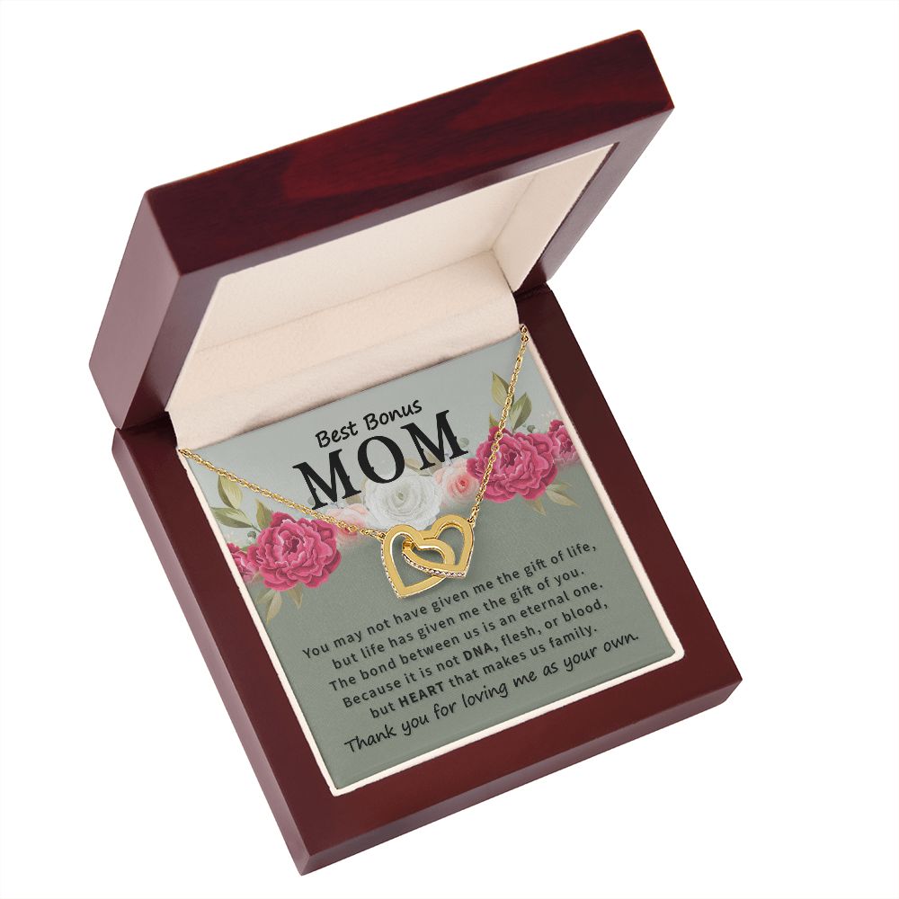 Best Bonus Mom You May Not Have Inseparable Necklace-Express Your Love Gifts