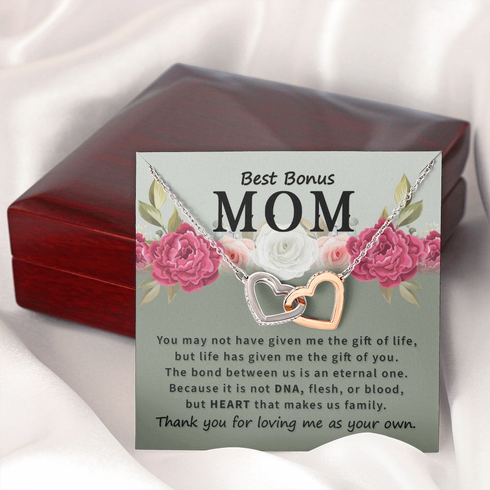 Best Bonus Mom You May Not Have Inseparable Necklace-Express Your Love Gifts