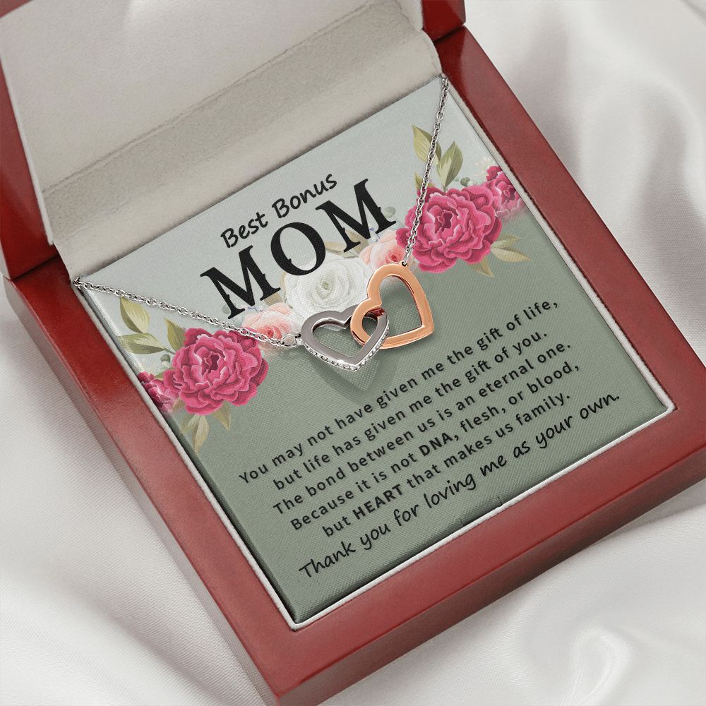 Best Bonus Mom You May Not Have Inseparable Necklace-Express Your Love Gifts