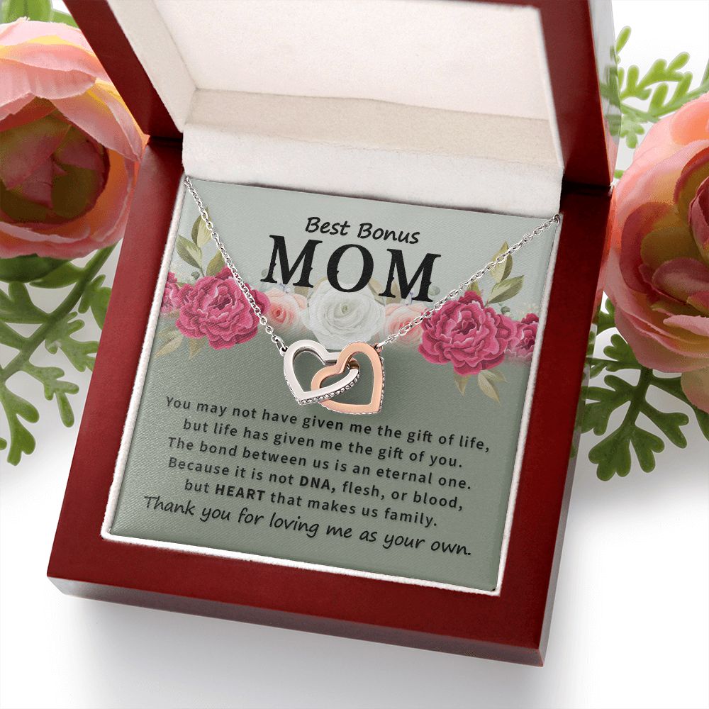 Best Bonus Mom You May Not Have Inseparable Necklace-Express Your Love Gifts